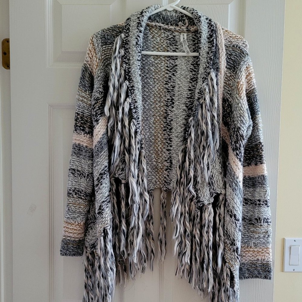 Bethany Mota Special Edition Bohemian Sweater Cardigan Size S